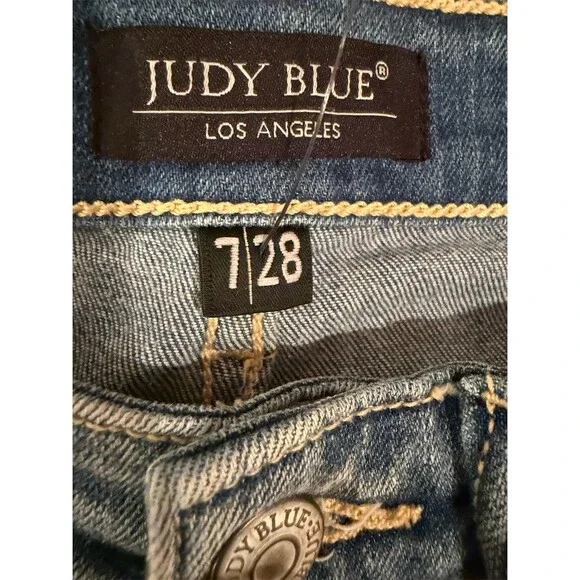 Judy Blue Jeans Womens Size 7/28 Light Wash High Waist Skinny Stretch - Picture 10 of 15